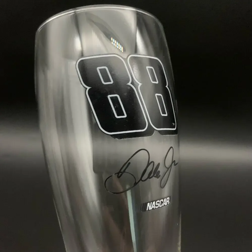 NASCAR Dale Earnhardt Jr. Pilsner Beer Glass Signature #88 Tall Cup Godinger